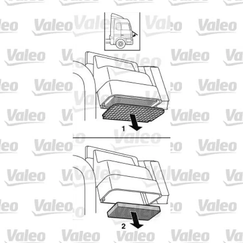 Polen Filtresi VALEO 716023 – Mercedes-Benz Sprinter