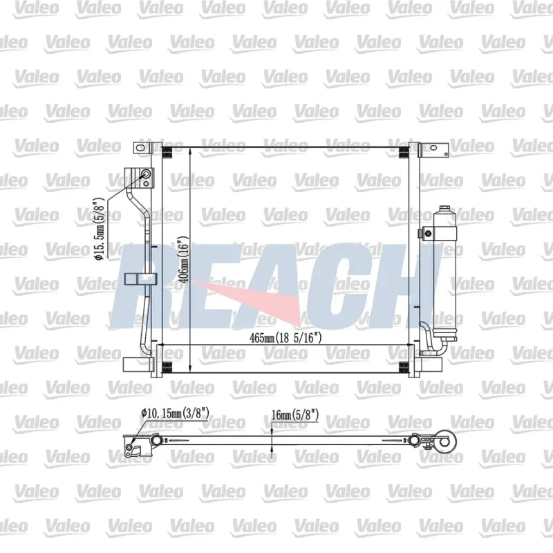 Klima Radyatörü VALEO 860078 – Nissan Micra