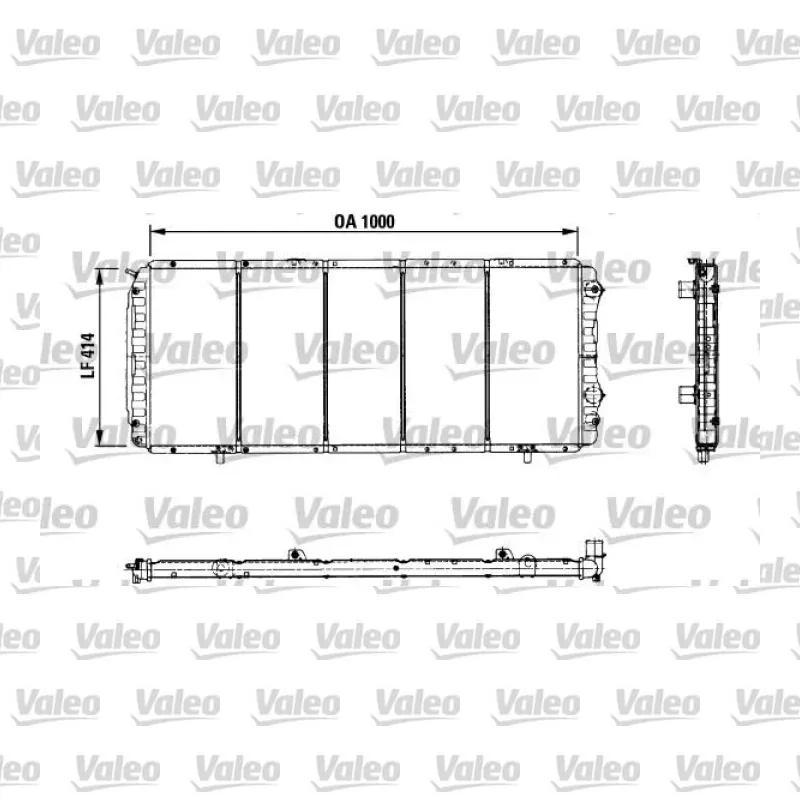 Su Radyatörü VALEO 730999