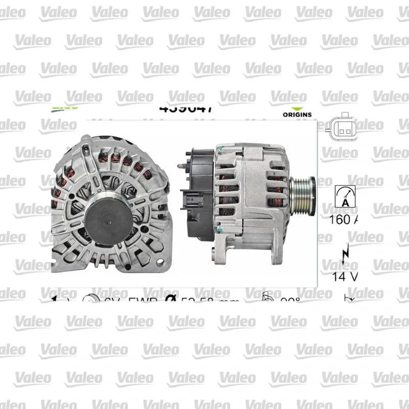 Alternatör VALEO 439647 – Renault Megane