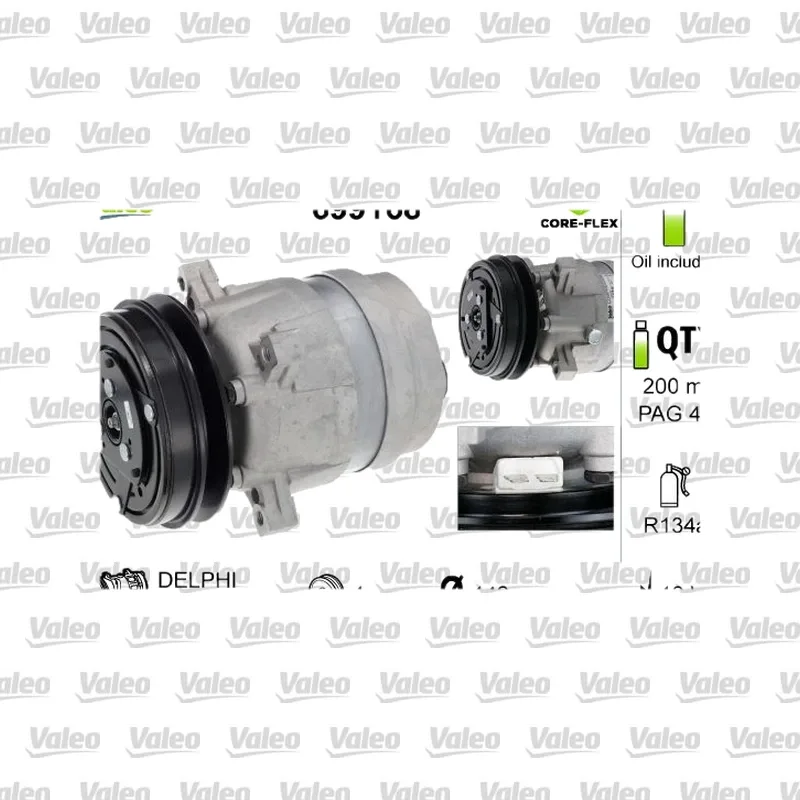 Klima Kompresörü VALEO 699168 – Fiat Ducato