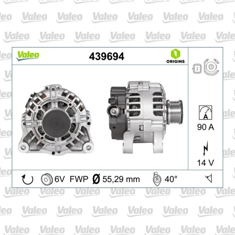 Alternatör VALEO 439694 – Peugeot / Citroen