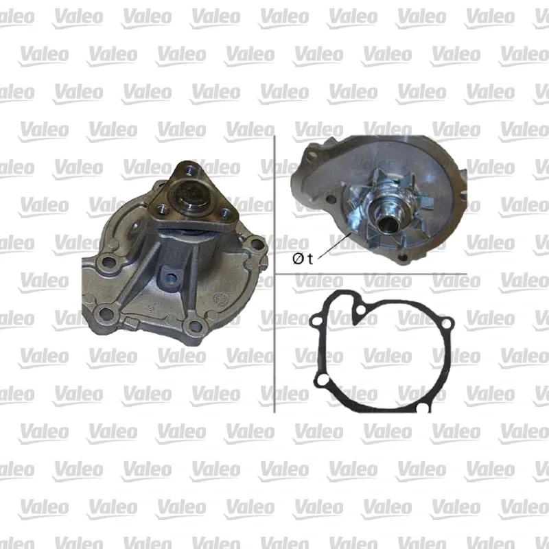 Devirdaim Su Pompası VALEO 506368 – Nissan Micra
