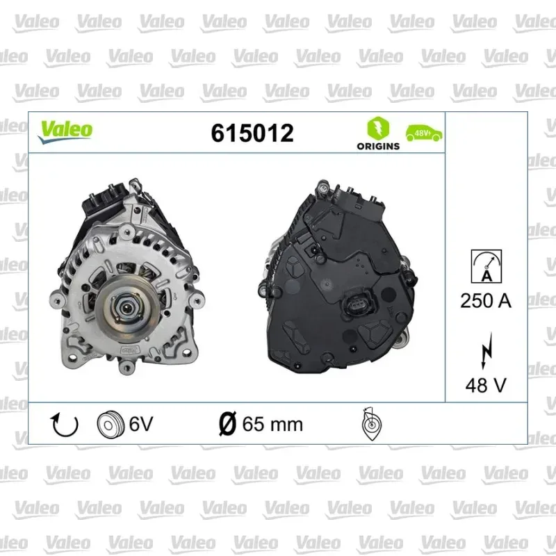 Alternatör VALEO 615012