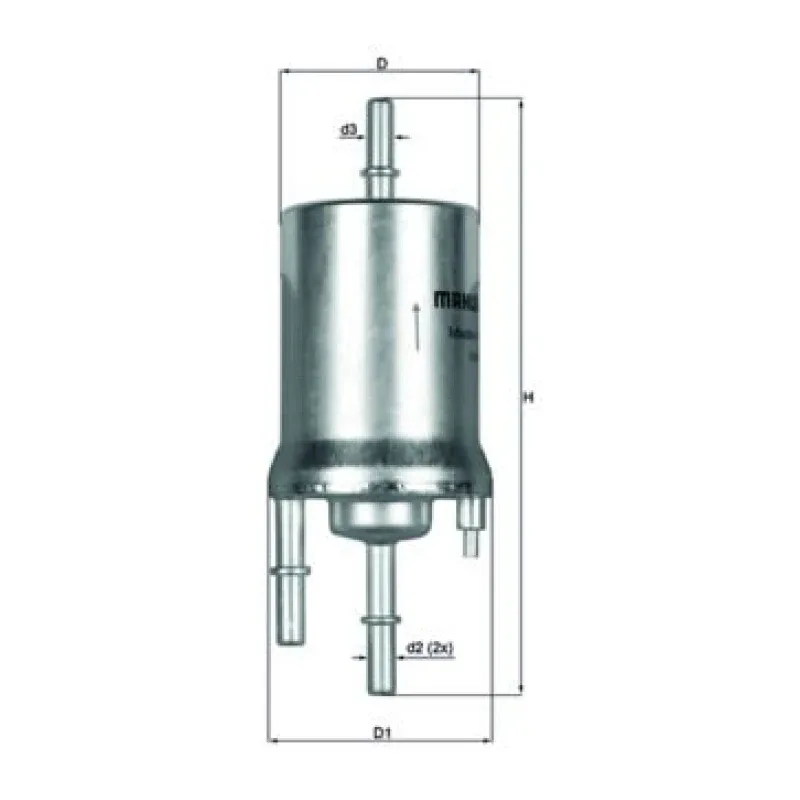 Yakıt Filtresi MAHLE KL 156/1 – SEAT / SKODA / VW