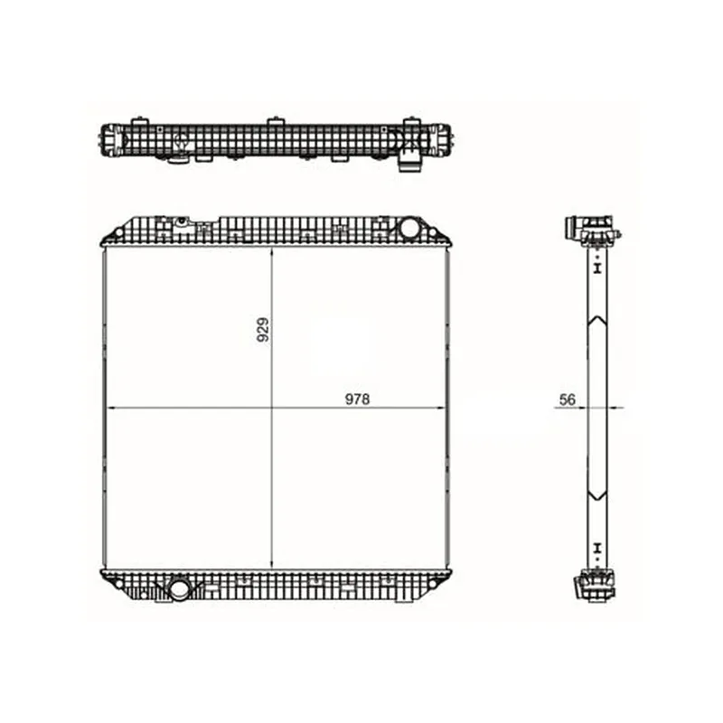 Motor Su Radyatörü MAHLE CR 2794 000S – Mercedes-Benz ACTROS