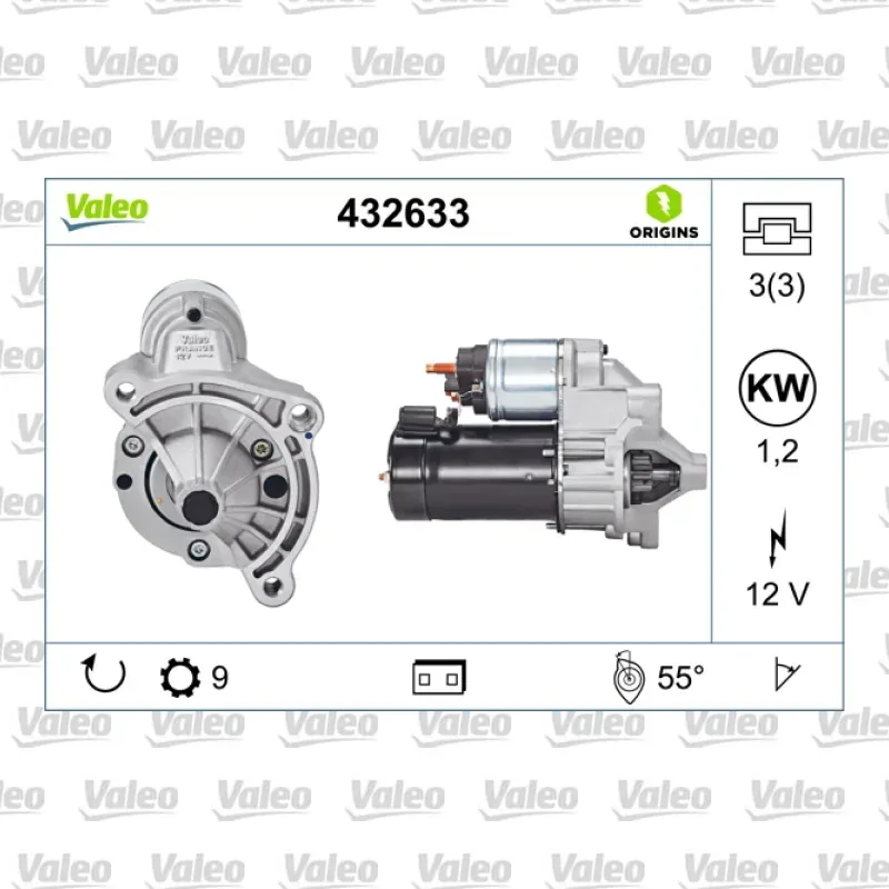 Peugeot 306 2.0 Marş Dinamosu – VALEO 432633
