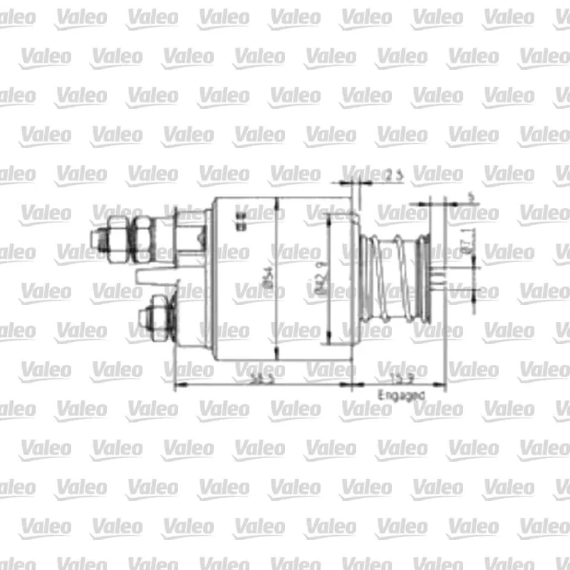 Marş Otomatiği VALEO 594646 – Opel / Fiat