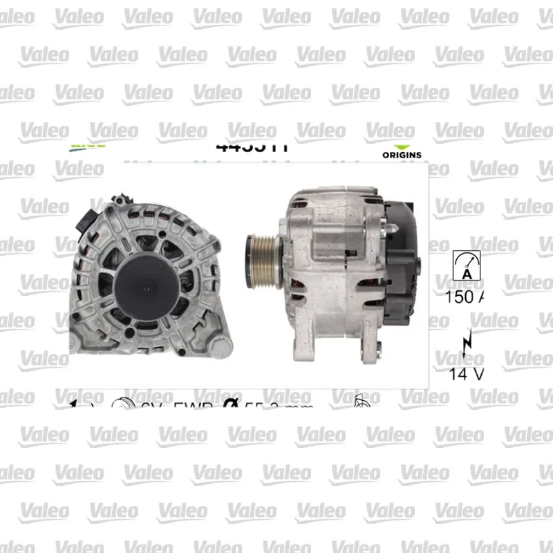 Alternatör VALEO 443311