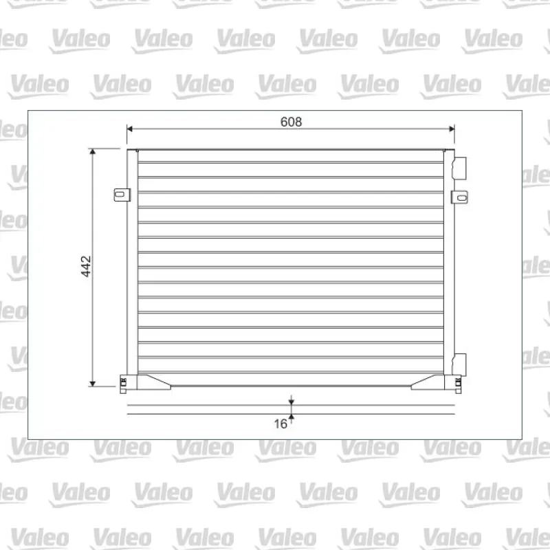 Klima Radyatörü VALEO 817577 – Renault / Opel