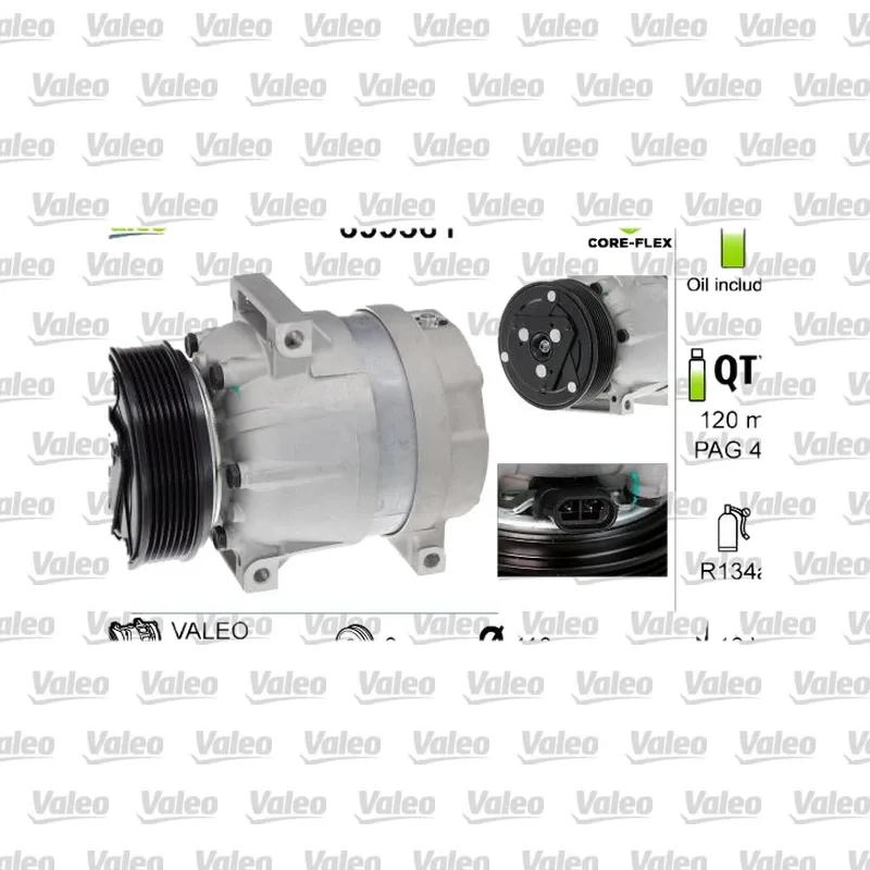 Klima Kompresörü VALEO 699361 – Renault / Opel