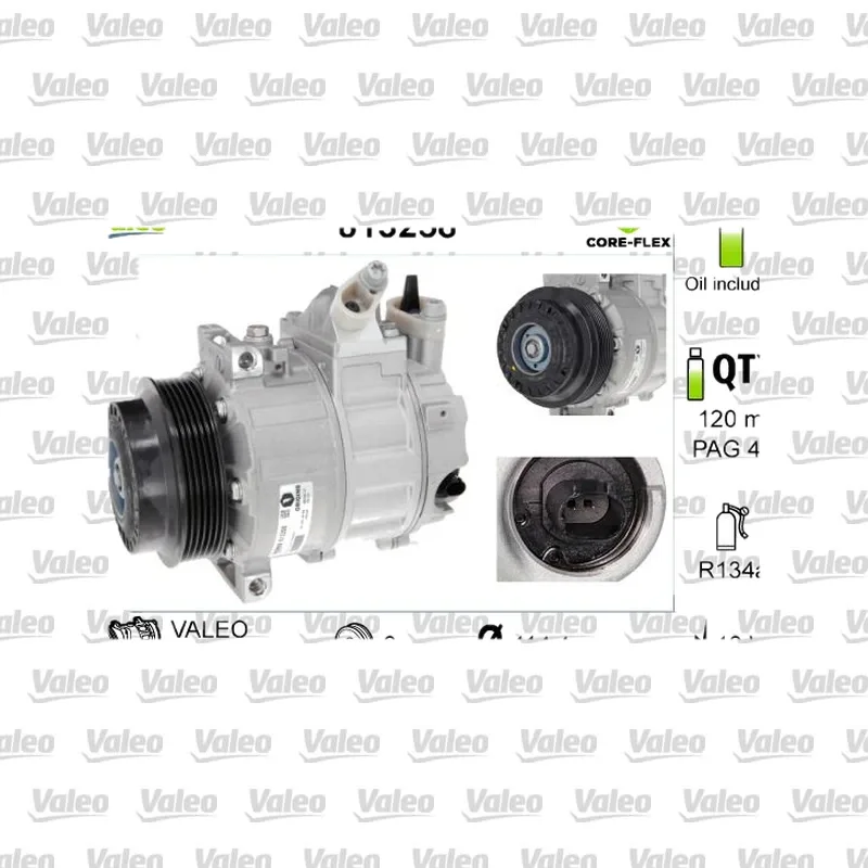 Klima Kompresörü VALEO 813258 – Mercedes-Benz C 200