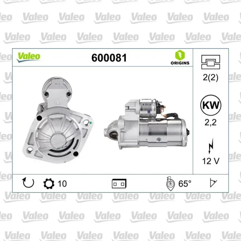 Mitsubishi L200 2.5 TD Marş Dinamosu – VALEO 600081