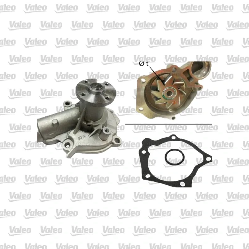 Devirdaim Su Pompası VALEO 506816 – Hyundai Santa Fe 2.0 / 2.4 16V