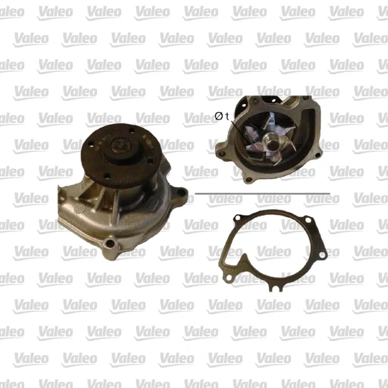 Devirdaim Su Pompası VALEO 506708 – Toyota Yaris 1.0 / 1.3 VVT-i