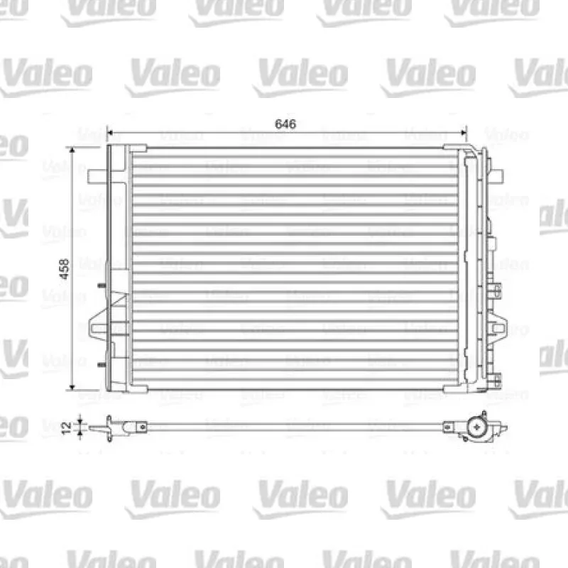Klima Radyatörü VALEO 860106 – Mercedes-Benz A 180