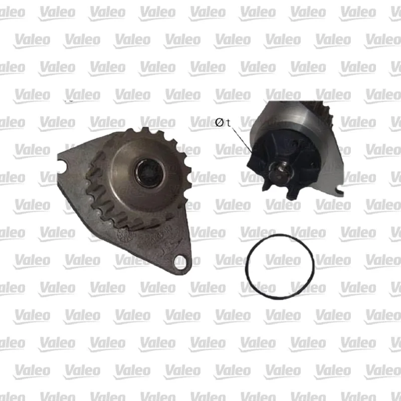 Devirdaim Su Pompası VALEO 506721 – Peugeot / Citroen