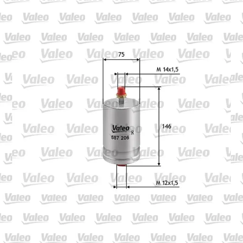 Yakıt Filtresi VALEO 587206 – Mercedes-Benz C 200