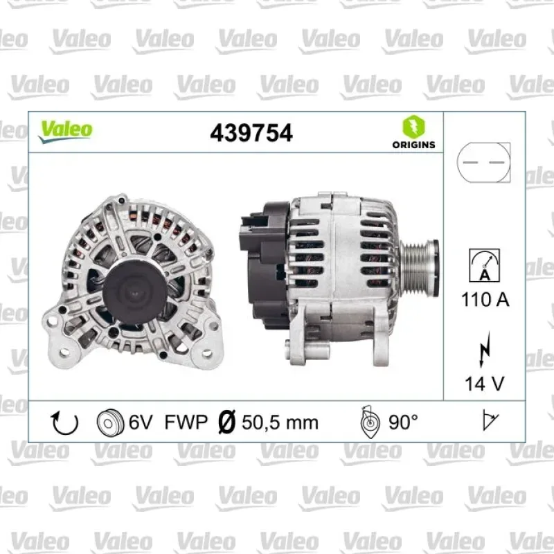 Volkswagen Touran 1.4 TSI Alternatör – VALEO 439754