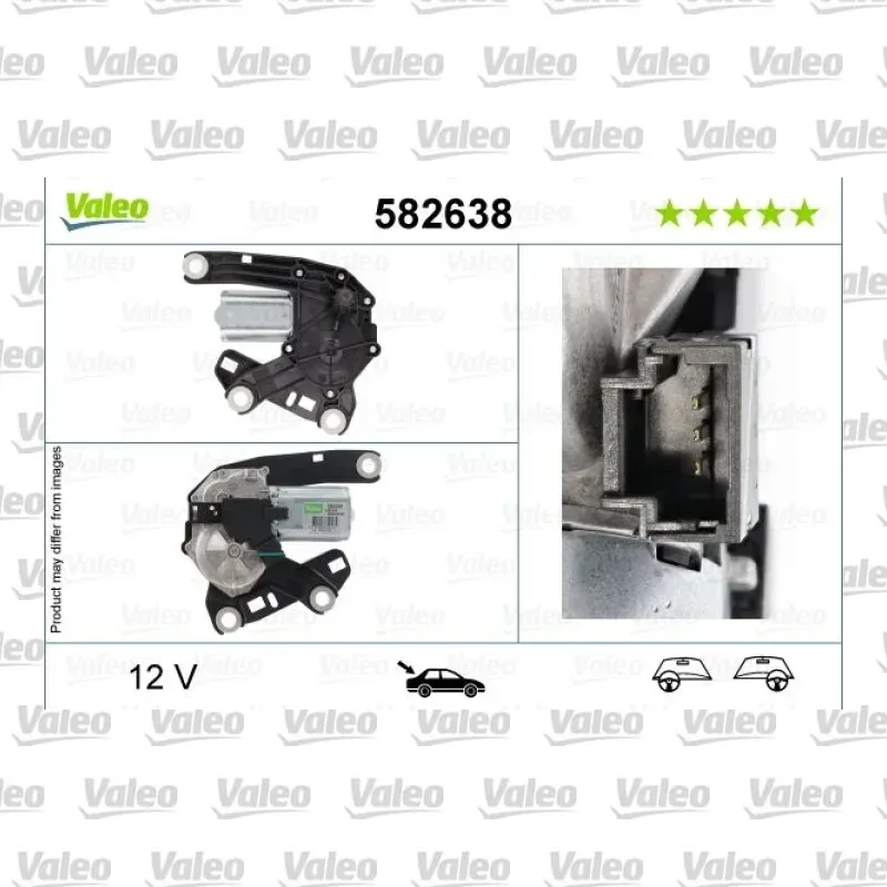 Silecek Mekanizma Motoru Arka VALEO 582638