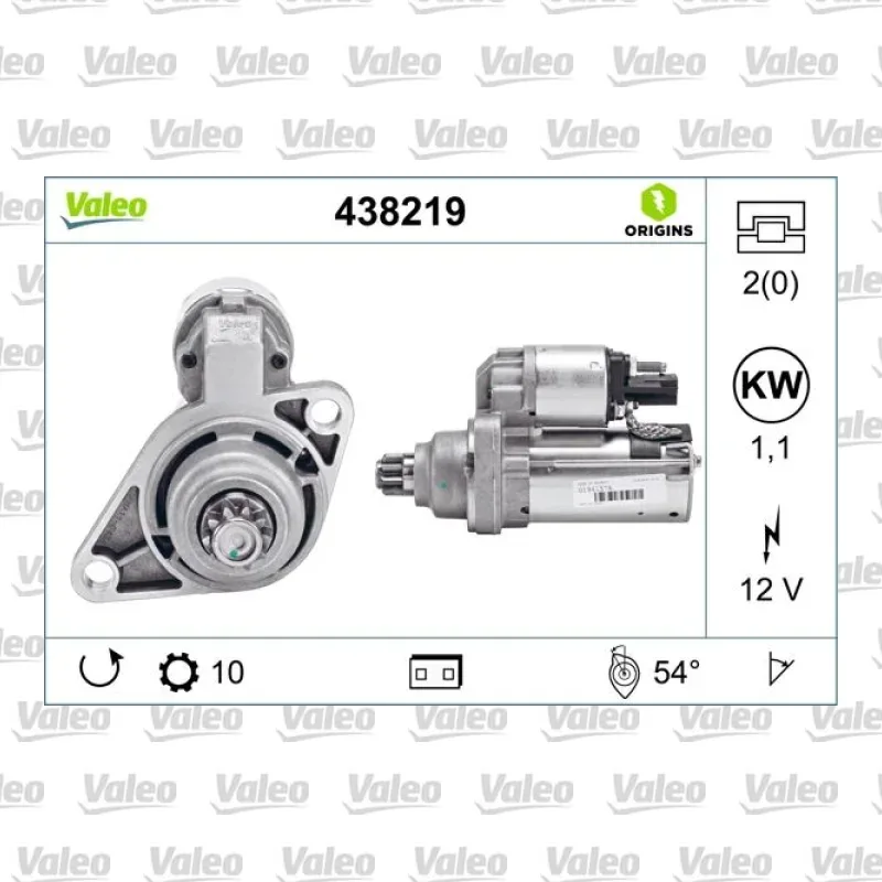 Marş Dinamosu VALEO 438219