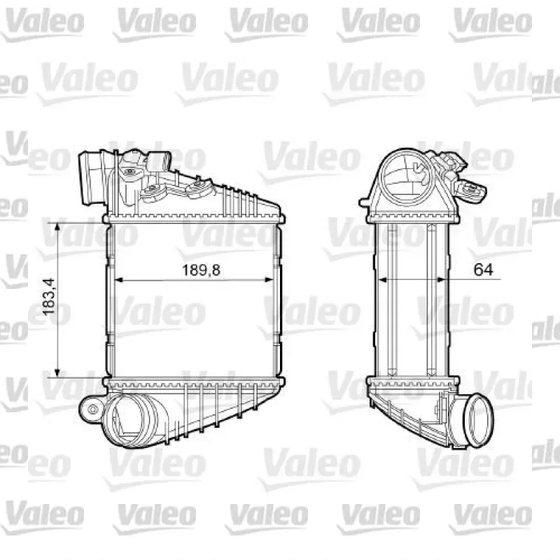 Turbo Radyatörü VALEO 817457