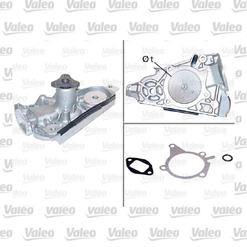 Devirdaim Su Pompası VALEO 506948 – Toyota / Mazda