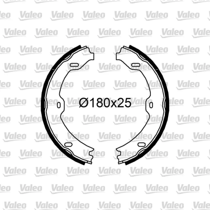Fren Pabuçlu Balata Arka VALEO 564245 – Mercedes-Benz E 200