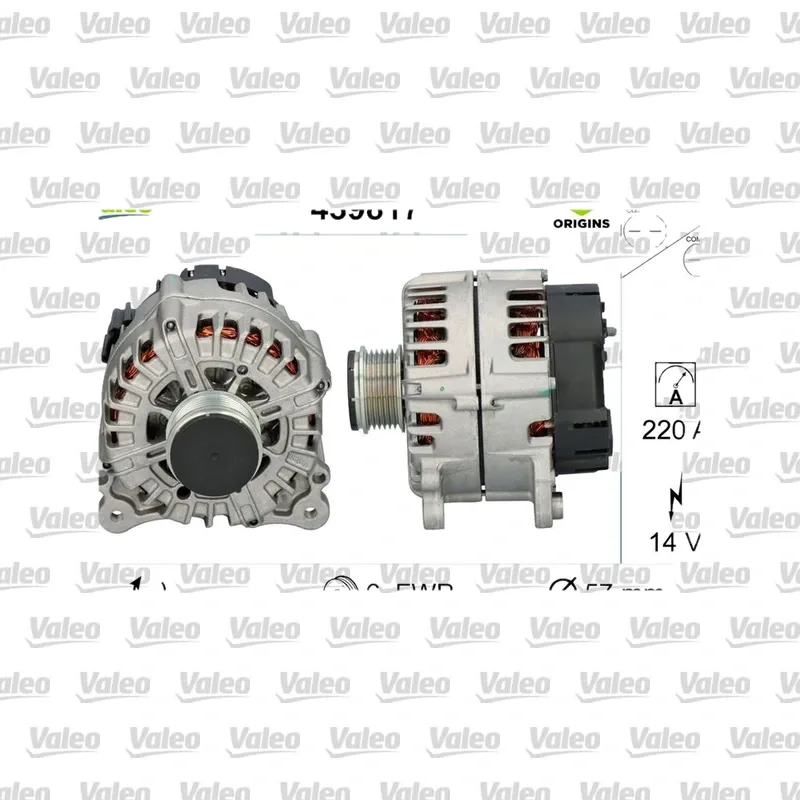 Audi Q7 3.0 TDI Alternatör – VALEO 439817