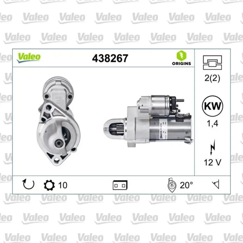 Marş Dinamosu VALEO 438267 – Mercedes-Benz S 350