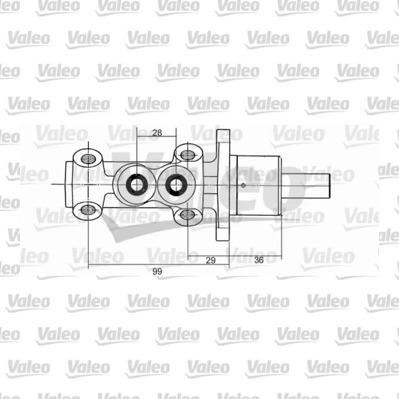 Fren Ana Merkez VALEO 350824 – Volkswagen / Seat