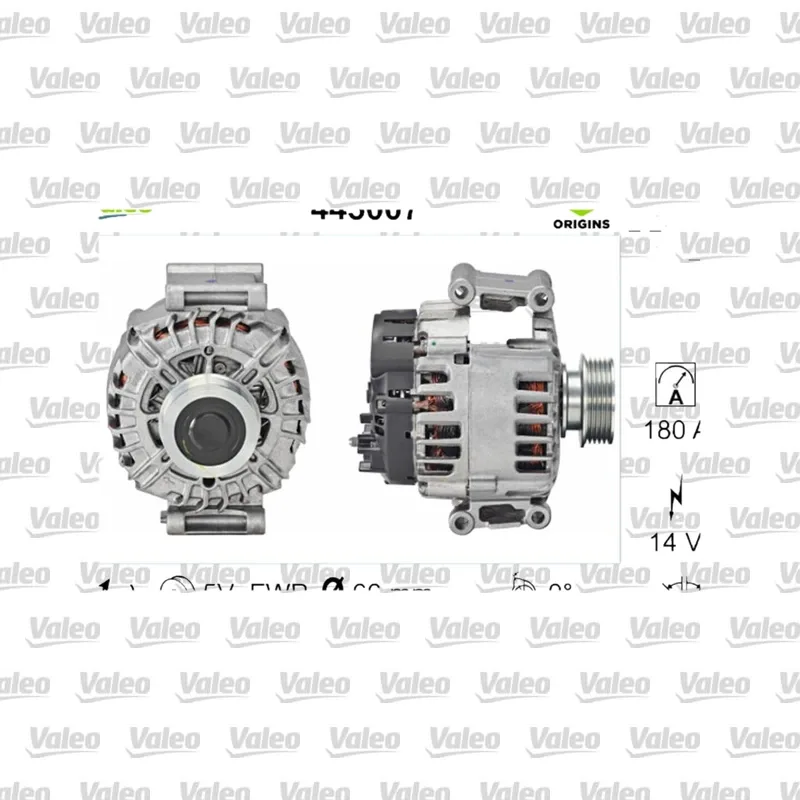 Alternatör VALEO 443007 – Audi A3