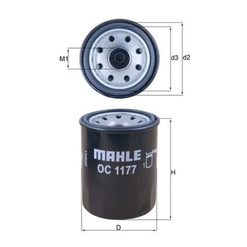 Yağ Filtresi MAHLE OC 1177 – HONDA Civic