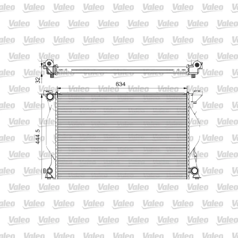 Su Radyatörü VALEO 734419 – Audi A4 / A6