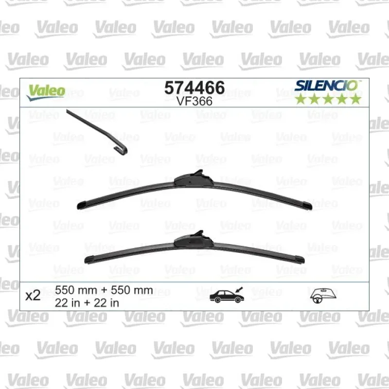 Silecek Süpürgesi Ön VALEO 574466