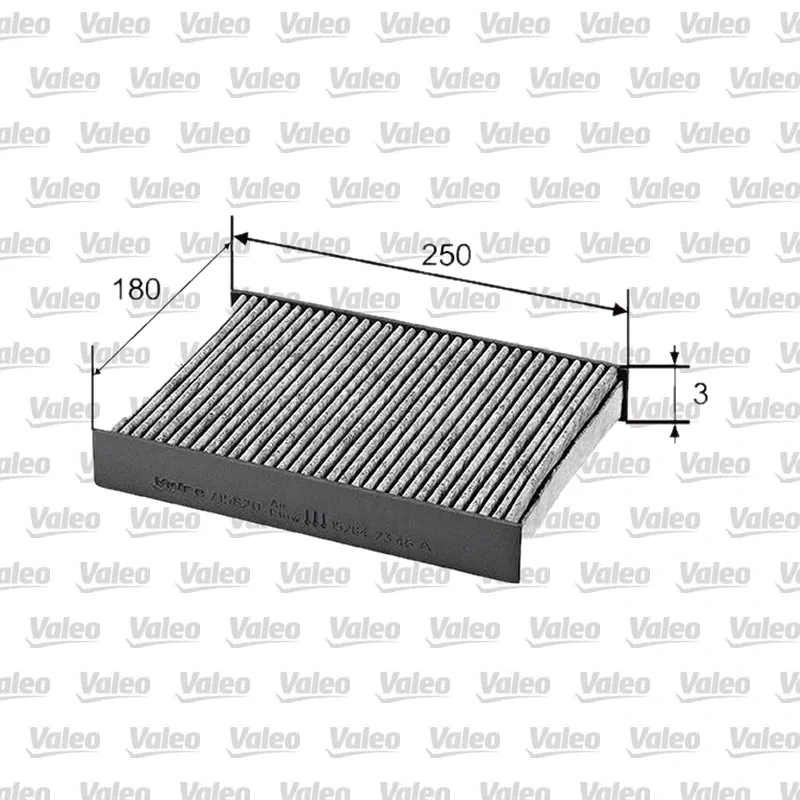 Polen Filtresi VALEO 715820 – Renault / Nissan