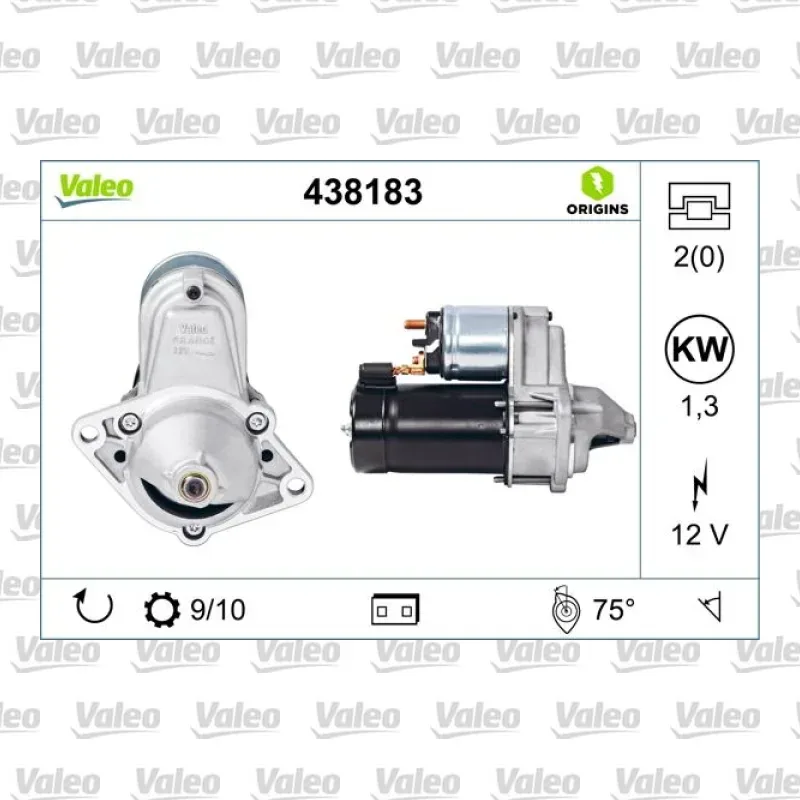 Marş Dinamosu VALEO 438183 – Opel / Chevrolet