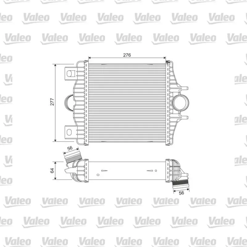 Turbo Radyatörü VALEO 818384 – Land Rover Range Rover / Range Rover Sport