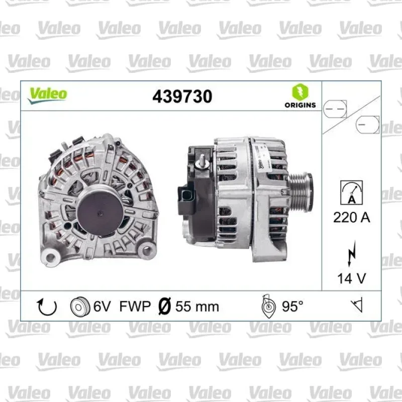 Alternatör VALEO 439730 – BMW X3
