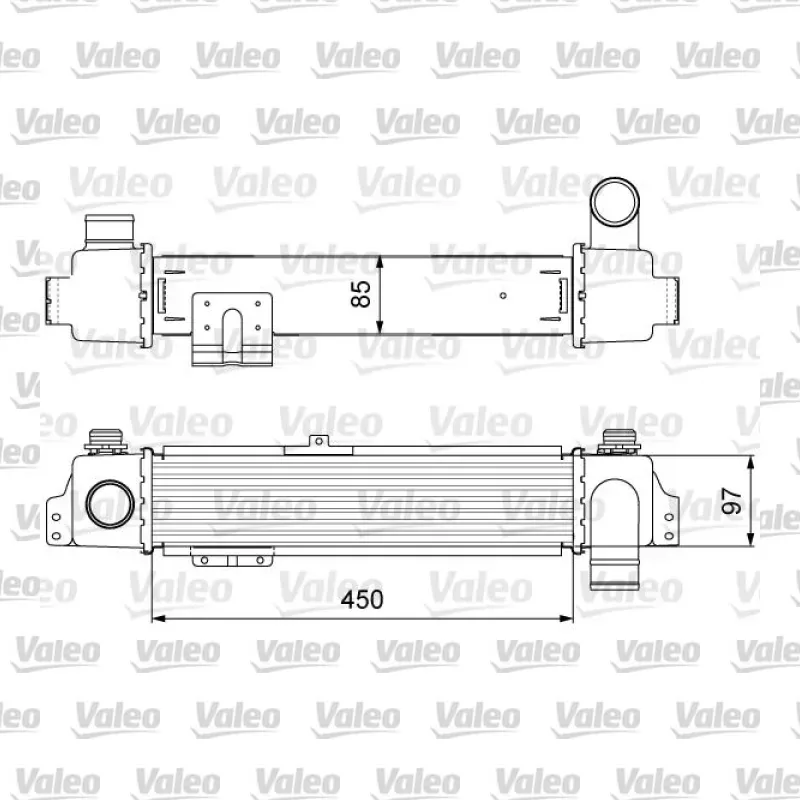 Turbo Radyatörü VALEO 818634 – Volkswagen Transporter