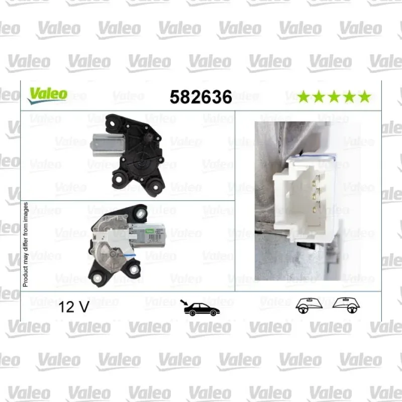 Silecek Mekanizma Motoru Arka VALEO 582636