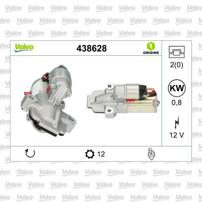 Marş Dinamosu VALEO 438628 – Ford Focus