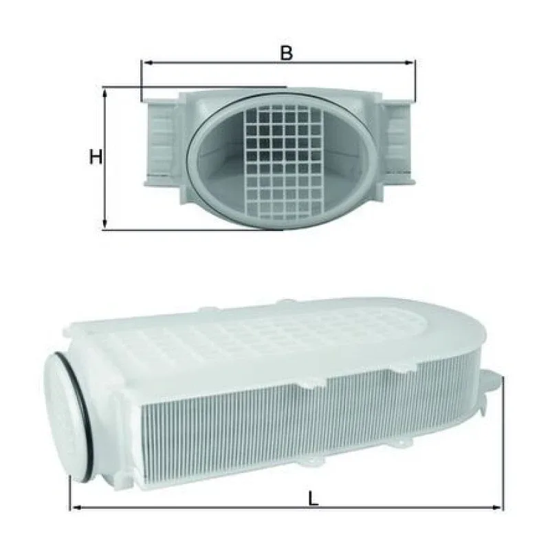 BMW X5 4.4 Hava Filtresi – MAHLE LX 2991/1