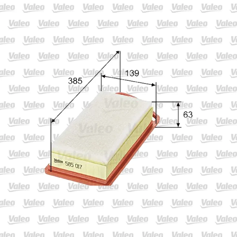Hava Filtresi VALEO 585017