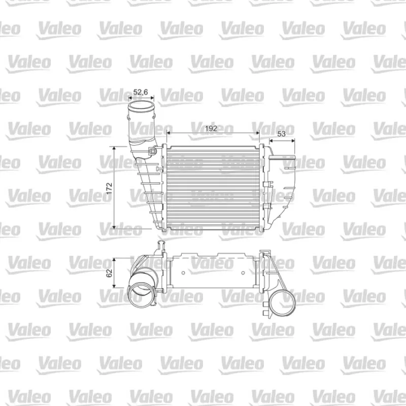 Turbo Radyatörü VALEO 818828