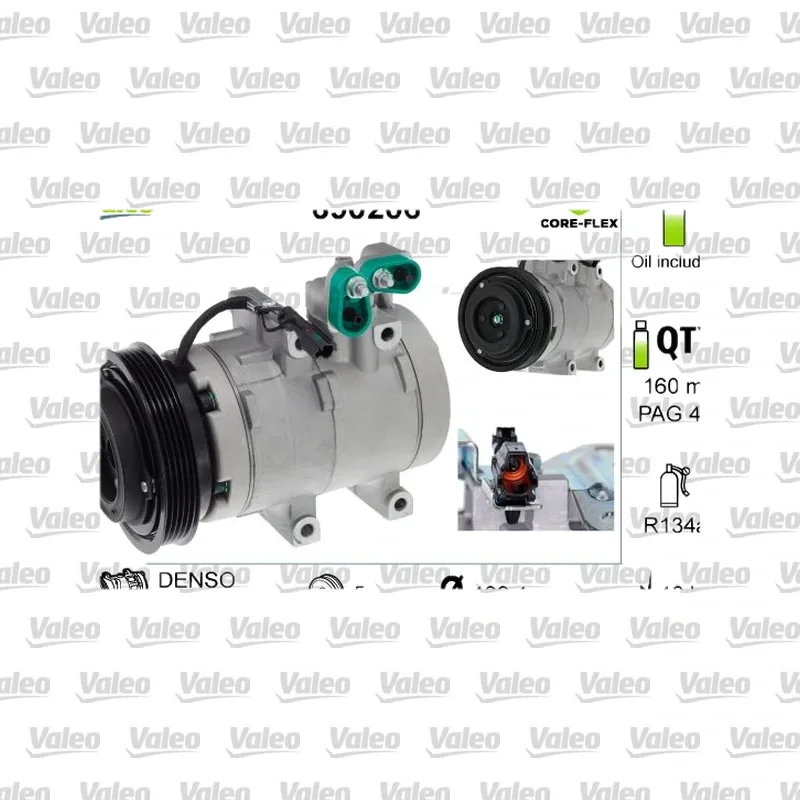 Klima Kompresörü VALEO 690206 – Hyundai / Kia