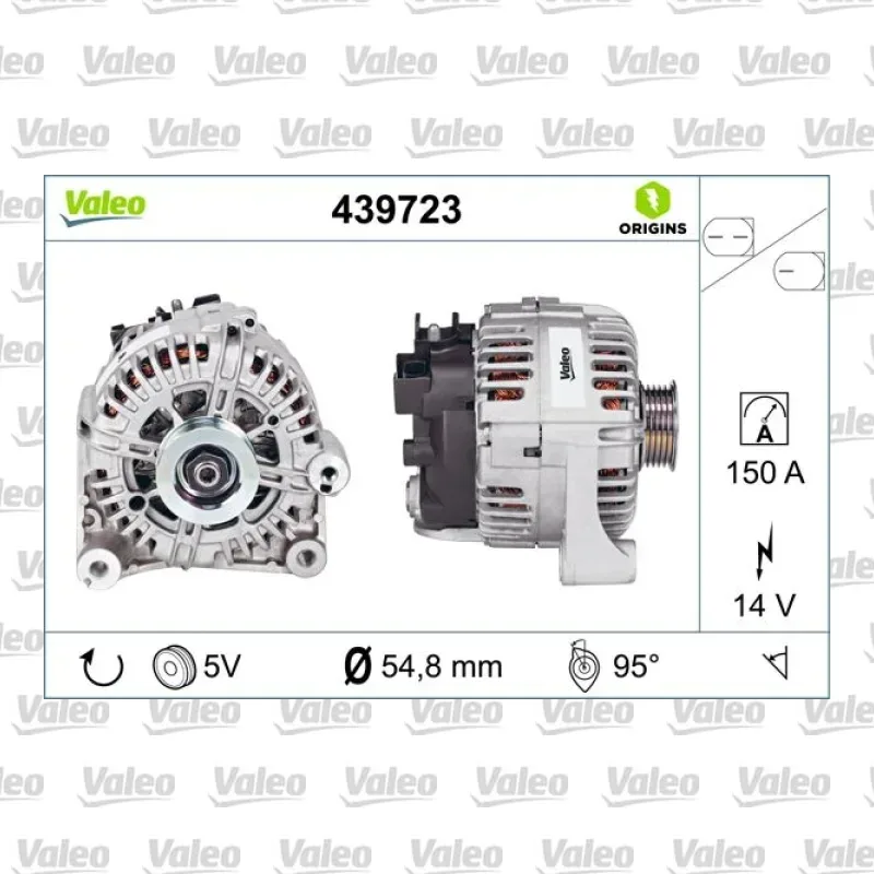 Alternatör VALEO 439723 – MINI Cooper