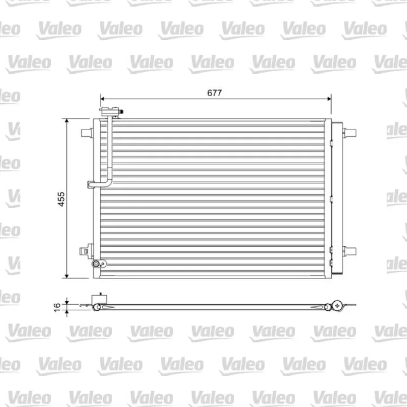 Klima Radyatörü VALEO 822657 – Audi A8