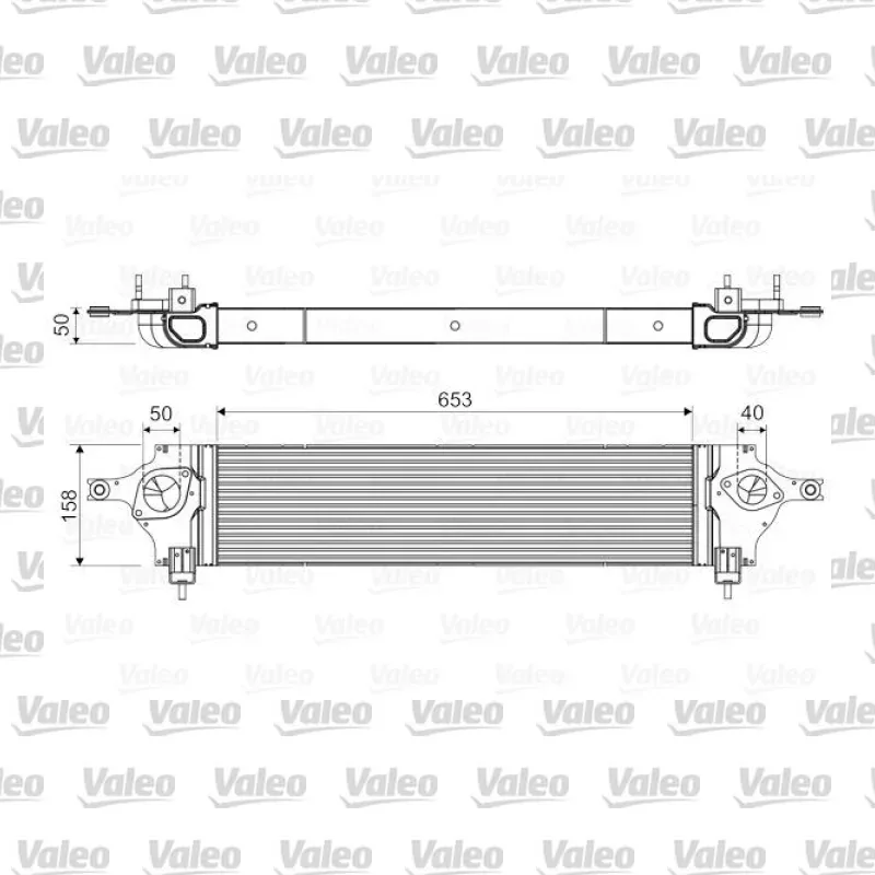 Turbo Radyatörü VALEO 818589 – Nissan Qashqai