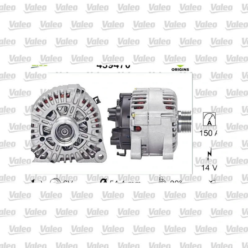 Alternatör VALEO 439470